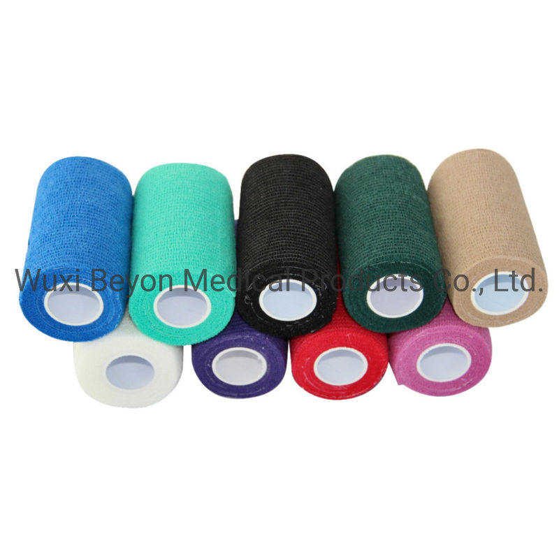 Vet Adherent Cohesive Wrap Bandages Color Compression Flexible